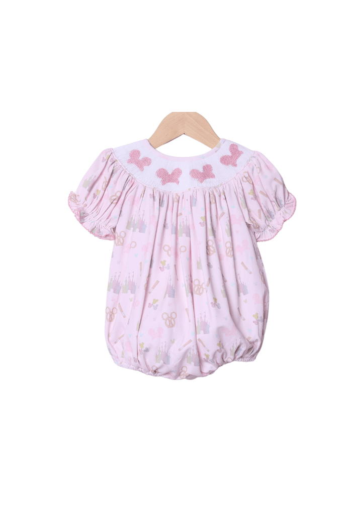 The Smocked Flamingo Apparel & Accessories Smocked Mouse Park Snacks Bubble